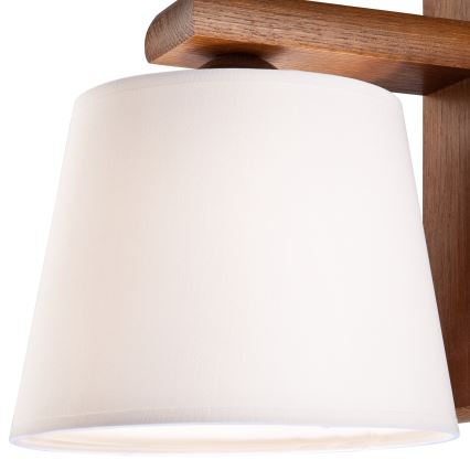 Lámpara de pared 1xE27/60W/230V roble