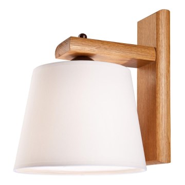 Lámpara de pared 1xE27/60W/230V roble