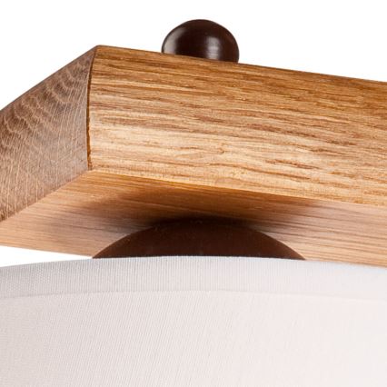 Lámpara de pared 1xE27/60W/230V roble