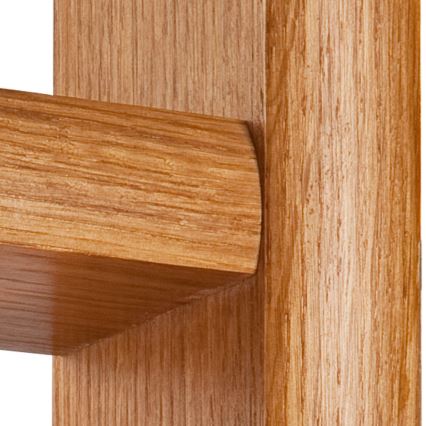 Lámpara de pared 1xE27/60W/230V roble
