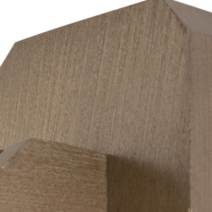 Lámpara de pared ADRIANO 1xE27/60W/230V haya