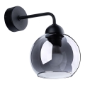 Lámpara de pared ALINO 1xE27/60W/230V negra