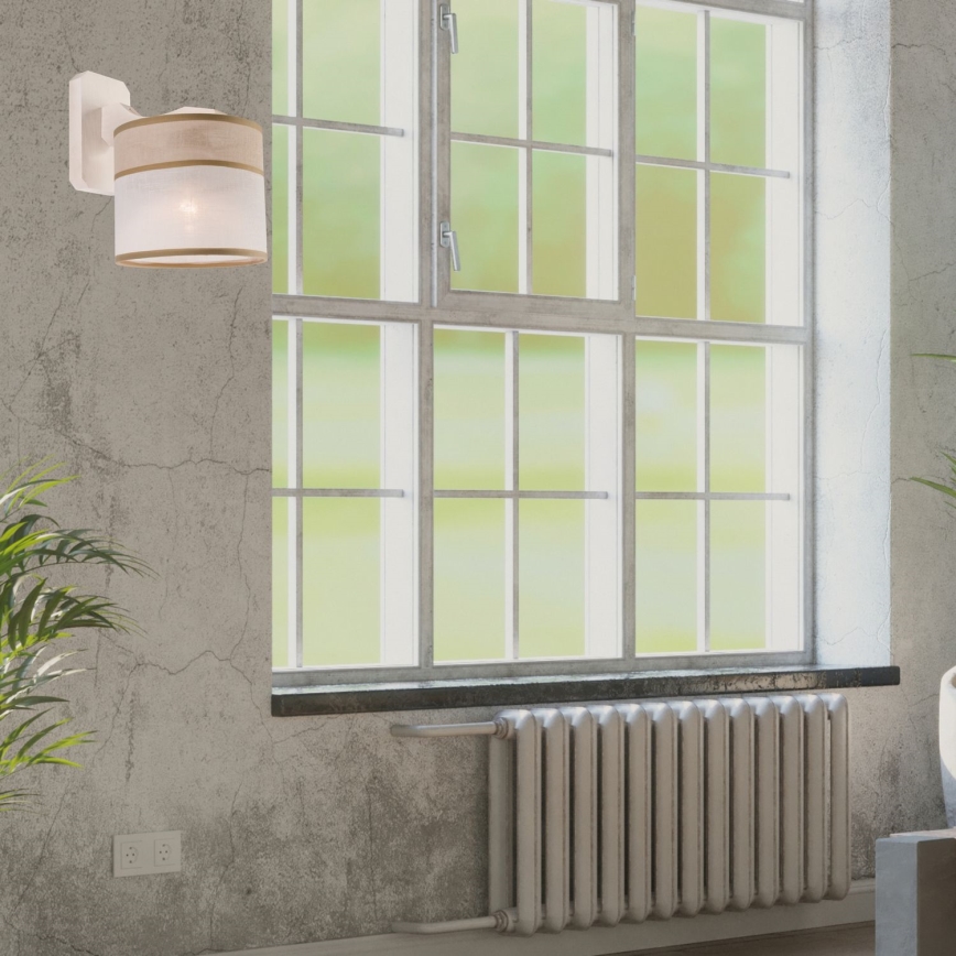 Lámpara de pared ANDREA 1xE27/60W/230V haya