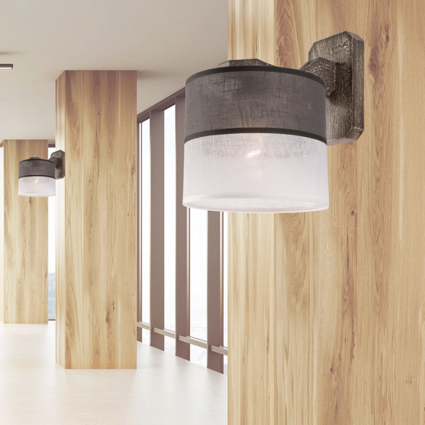 Lámpara de pared ANDREA 1xE27/60W/230V haya