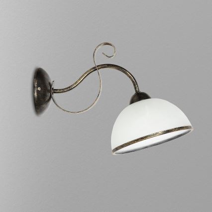 Lámpara de pared ANTICA 1xE27/60W/230V
