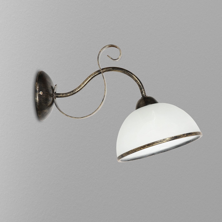 Lámpara de pared ANTICA 1xE27/60W/230V