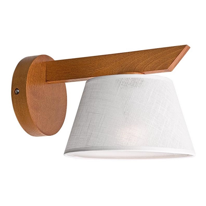 Lámpara de pared ANTONIO 1xE14/40W/230V haya