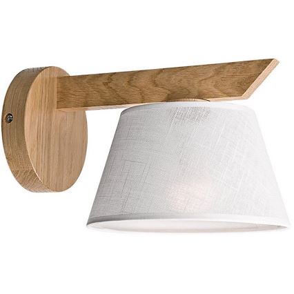 Lámpara de pared ANTONIO 1xE14/40W/230V roble