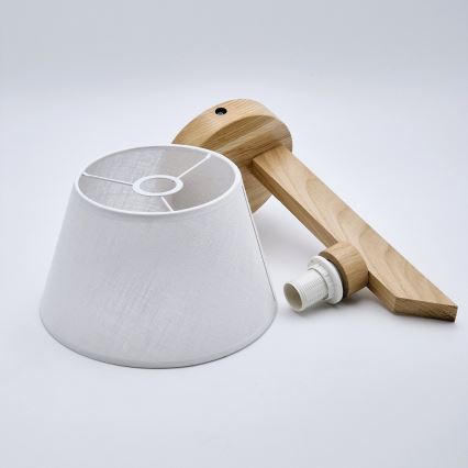 Lámpara de pared ANTONIO 1xE14/40W/230V roble