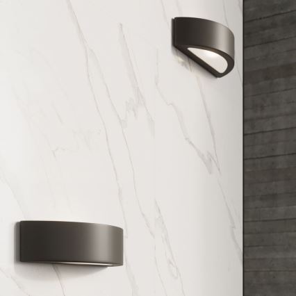 Lámpara de pared ATENA 1xE27/60W/230V negro
