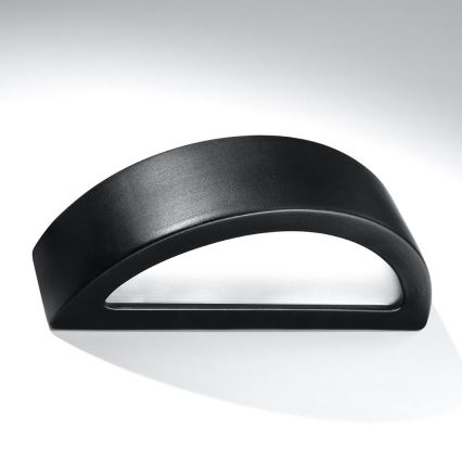 Lámpara de pared ATENA 1xE27/60W/230V negro