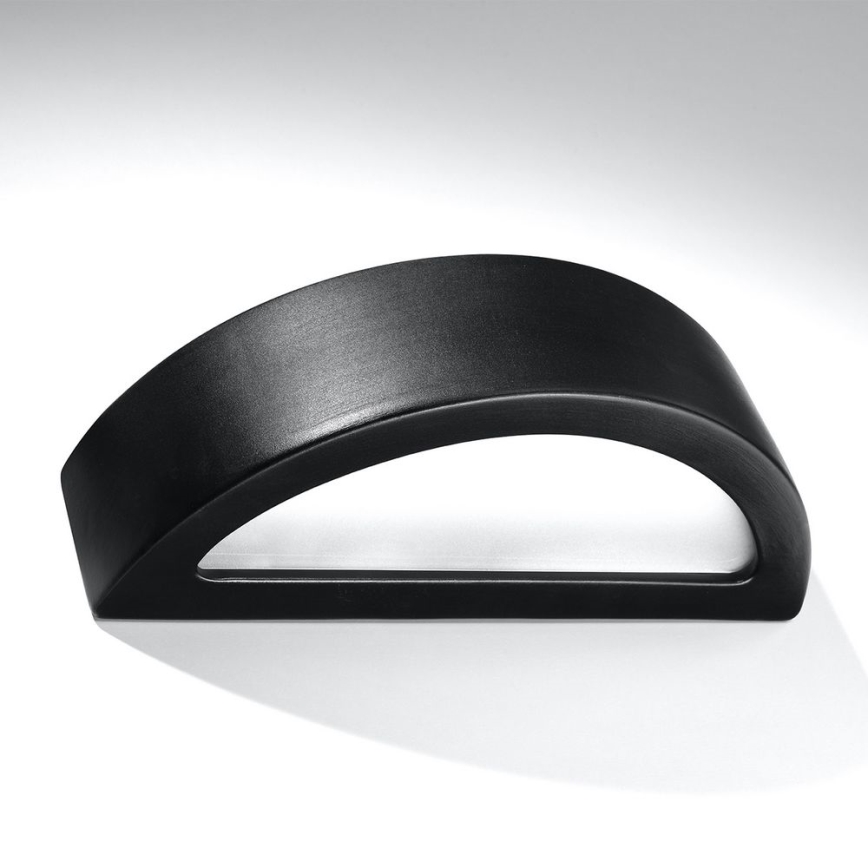 Lámpara de pared ATENA 1xE27/60W/230V negro