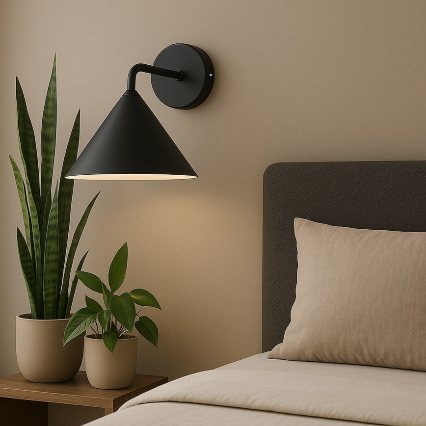 Lámpara de pared CAPITAL 1xGX53/15W/230V negra