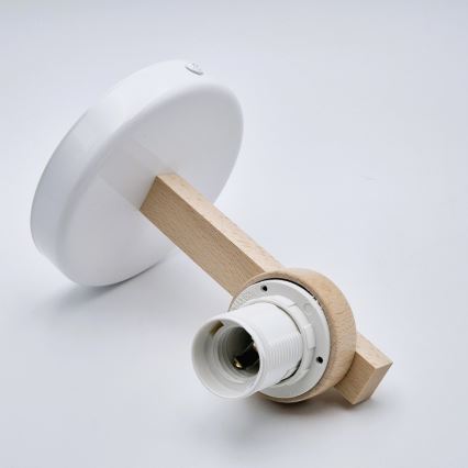 Lámpara de pared ELLIE 1xE27/60W/230V haya