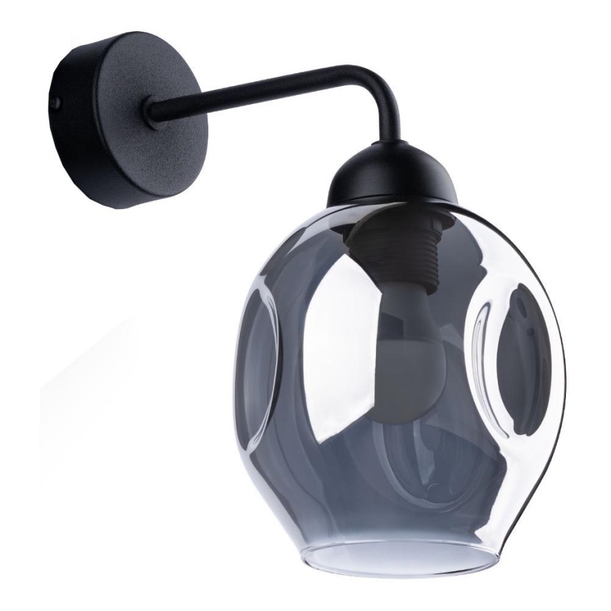 Lámpara de pared FILLAN 1xE27/60W/230V negra