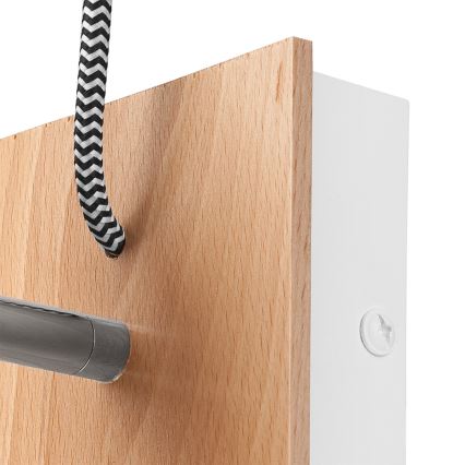 Lámpara de pared GUSTAVO 1xE27/60W/230V haya
