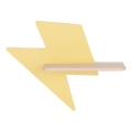 Lámpara de pared infantil LED con estante LIGHTNING LED/4W/230V,