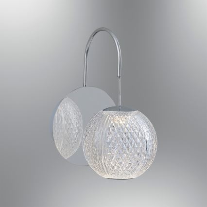 Lámpara de pared LED CREMONA LED/5W/230V 3000K cromo mate