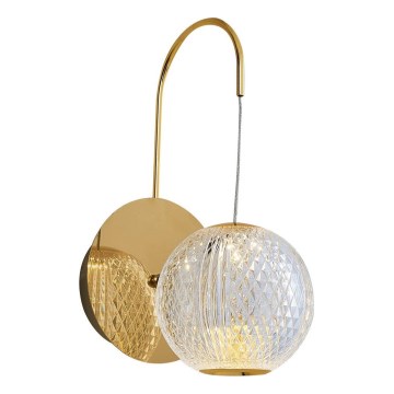 Lámpara de pared LED CREMONA LED/5W/230V 3000K dorada