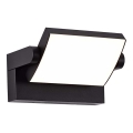Lámpara de pared LED exterior LED/17W/230V 4000K IP65 negra