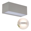 Lámpara de pared LED para exterior LED/12W/230V 3000K IP65