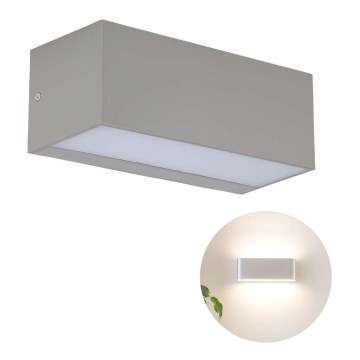 Lámpara de pared LED para exterior LED/12W/230V 6400K IP65