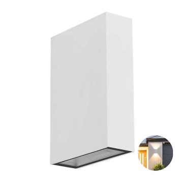 Lámpara de pared LED para exterior LED/4W/230V 6400K IP65 blanca