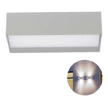 Lámpara de pared LED para exterior LED/9W/230V 6400K IP65