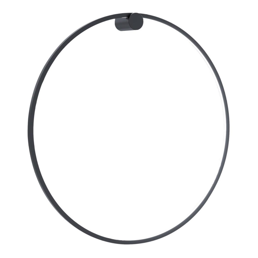 Lámpara de pared LED SATURNO LED/46W/230V Ø 80 cm IP44 antracita