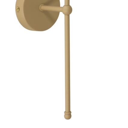 Lámpara de pared MADELA 1xE14/40W/230V negra/beige