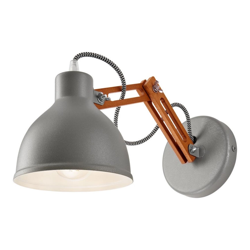 Lámpara de pared MARCELLO 1xE27/60W/230V haya