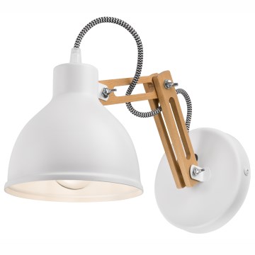 Lámpara de pared MARCELLO 1xE27/60W/230V haya