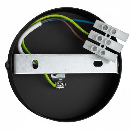 Lámpara de pared PAFOS 1xE27/15W/230V negra