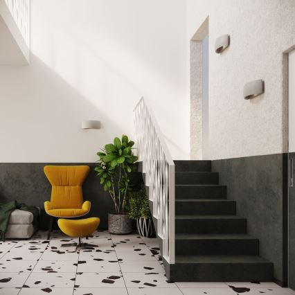 Lámpara de pared PONTIUS 1xG9/40W/230V gris