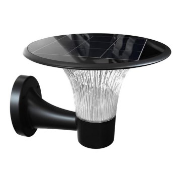 Lámpara de pared solar LED con sensor LED/15W/3,2V 4000K/6000K IP65 6000 mAh