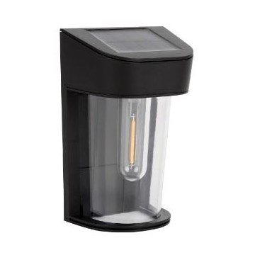 Lámpara de pared solar LED con sensor LED/2V IP44 600 mAh