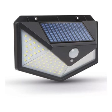 Lámpara de pared solar LED con sensor LED/5W/5,5V IP65 1200 mAh