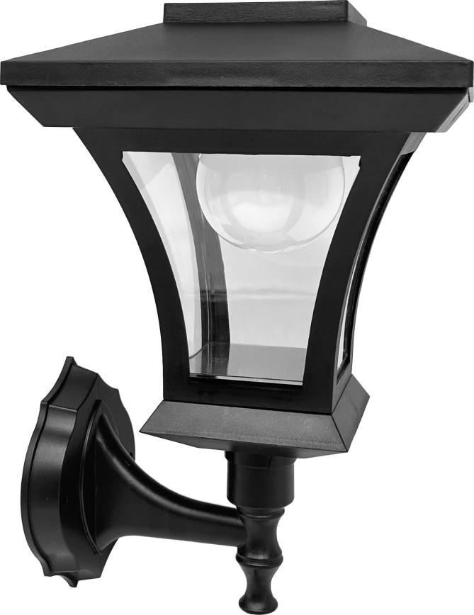 Lámpara de pared solar LED TIRANA LED/1,2V 1800 mAh IP44 negra