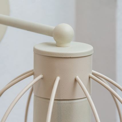 Lámpara de pared STARLIGHT 1xGU10/10W/230V color crema