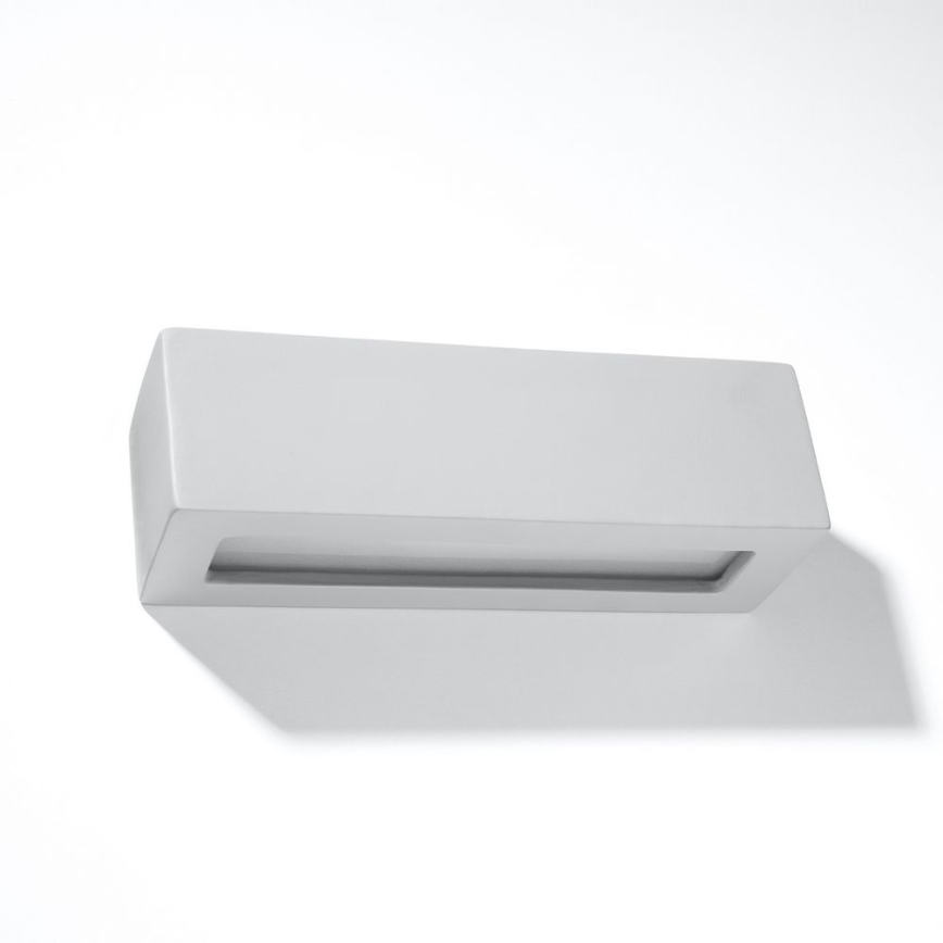 Lámpara de pared VEGA 1xE27/60W/230V gris