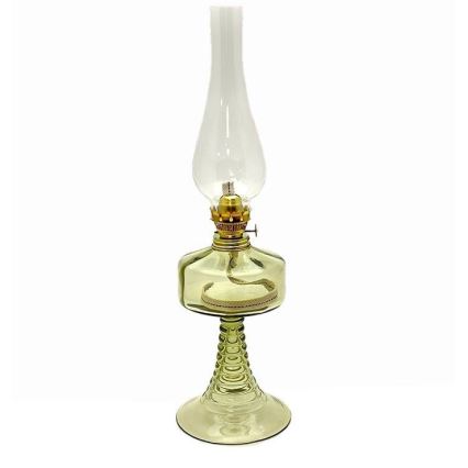 Lámpara de petróleo PETRA 42 cm verde bosque