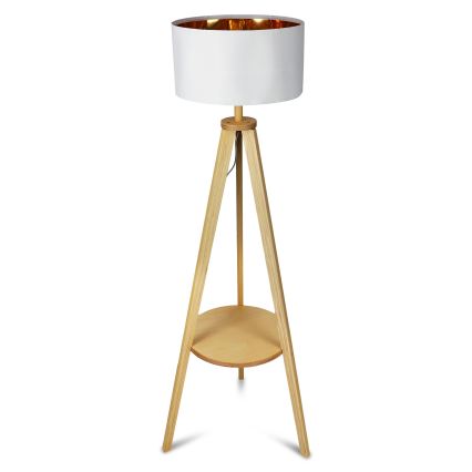 Lámpara de pie 1xE27/40W/230V blanca