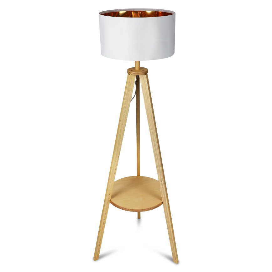 Lámpara de pie 1xE27/40W/230V blanca