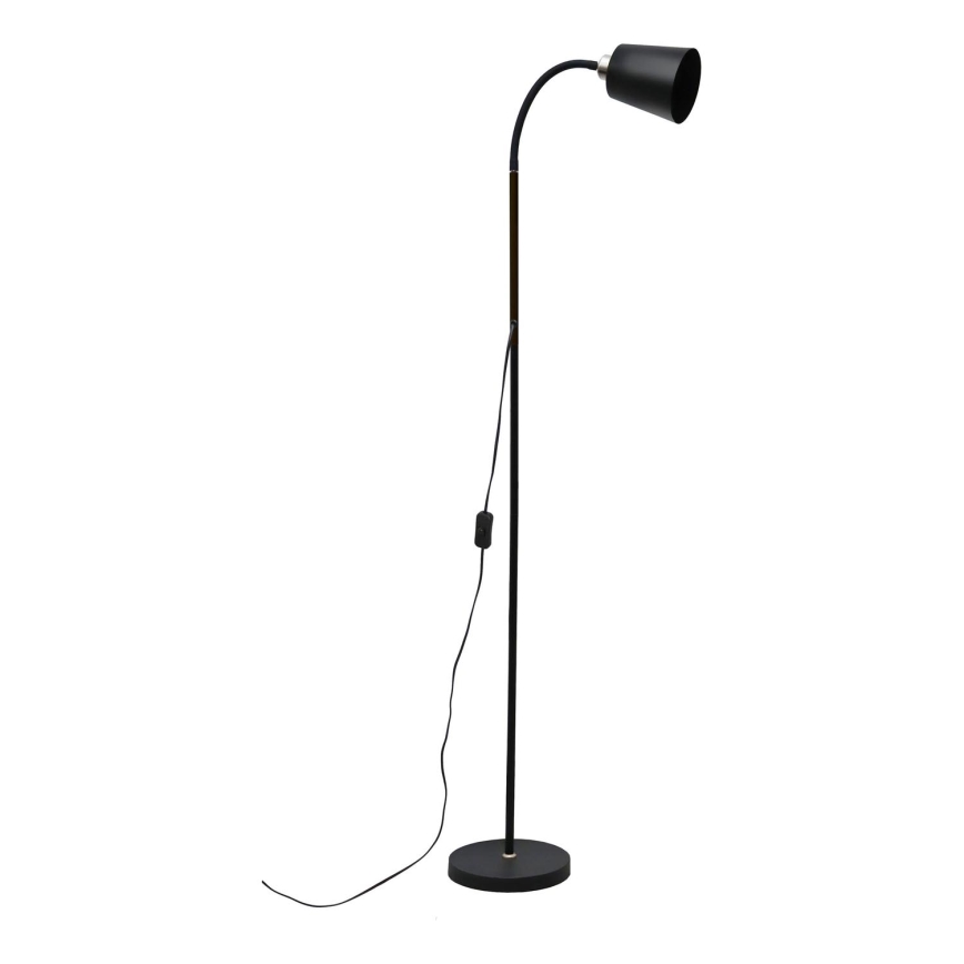 Lámpara de pie 1xE27/40W/230V negro