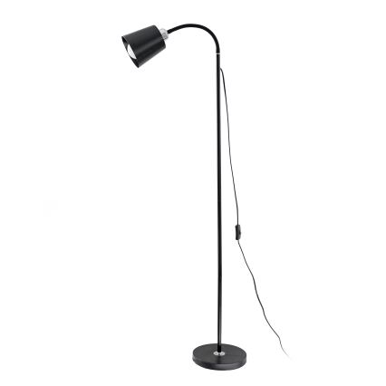 Lámpara de pie 1xE27/40W/230V negro