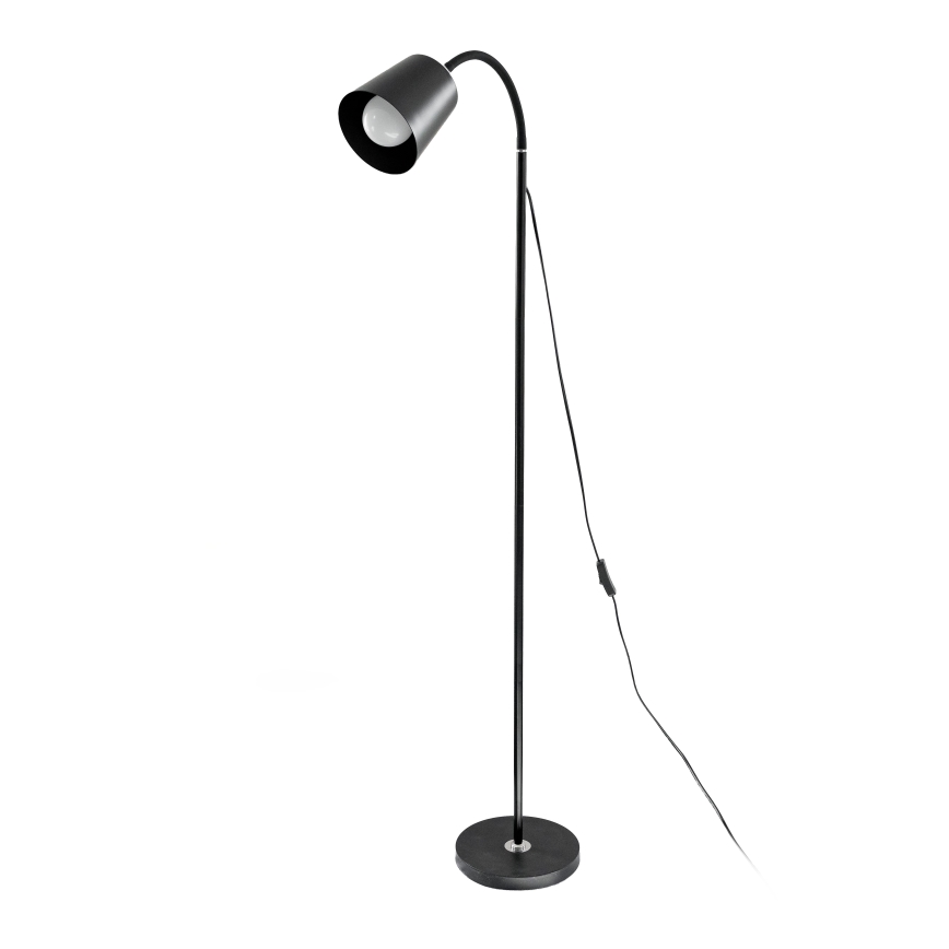 Lámpara de pie 1xE27/40W/230V negro