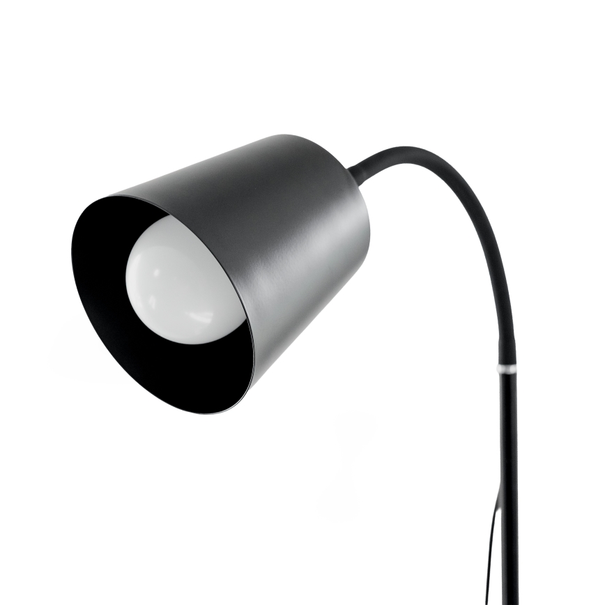 Lámpara de pie 1xE27/40W/230V negro