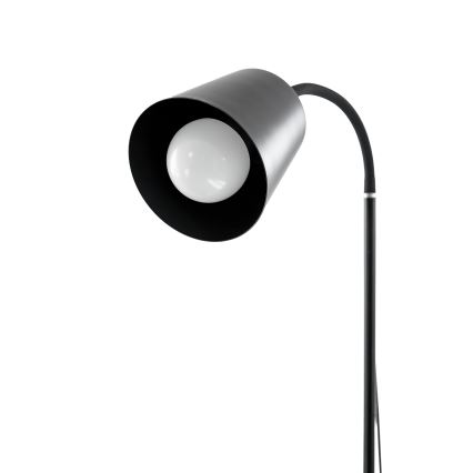 Lámpara de pie 1xE27/40W/230V negro