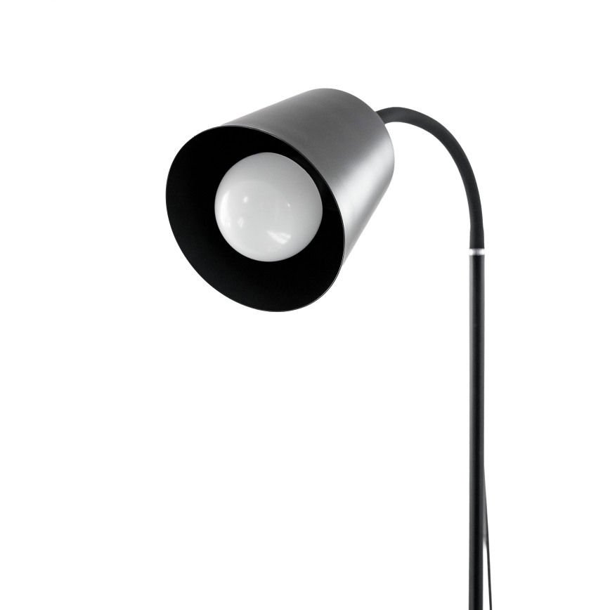 Lámpara de pie 1xE27/40W/230V negro