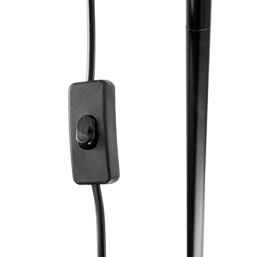 Lámpara de pie 1xE27/40W/230V negro
